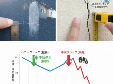 【太宰府市】危険度チェック！外壁塗装の SOS サイン 5 選**